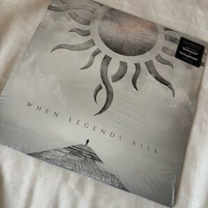 When Legends Rise Vinyl LP - Neutral Gray & Black Artwork